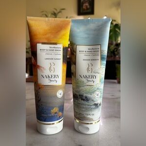 Body & Hand Wash Set - Lakeside Sunset & Seaside Serenity set of 2. MSRP $50